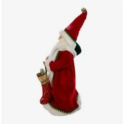 Buy ❤️ Boxlunch Kurt Adler Kringle Klaus Fancy Santa With Stocking Figure ❤️ -BoxLunch shop unnamed file 1013
