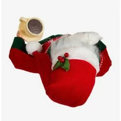 Best deal ⌛ Boxlunch Kurt Adler Kringle Klaus Santa With Coffee Figure ✨ -BoxLunch shop unnamed file 1027