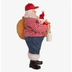 Outlet ???? Boxlunch Kurt Adler Fabriche Farmer Santa Figure ???? -BoxLunch shop unnamed file 1049