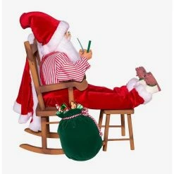 Hot Sale ✔️ Boxlunch Kurt Adler Kringle Klaus Sitting In Chair ???? -BoxLunch shop unnamed file 1056