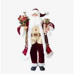 Hot Sale ???? Boxlunch Kurt Adler Red Santa Figure ????