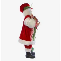 Flash Sale ???? Boxlunch Kurt Adler Kringle Klaus Red And Green With ???? Candy Figure ???? -BoxLunch shop unnamed file 1071