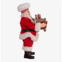 Promo ???? Boxlunch Kurt Adler Fabriche Chef Santa With Gingerbread Sleigh Figure ???? -BoxLunch shop unnamed file 1076