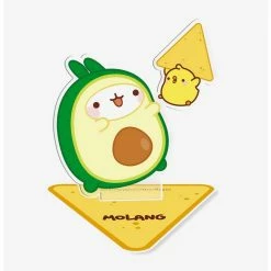 Alternative view of New ???? Boxlunch Molang Watermelon And Avocado Acryl Figure Bundle ⌛