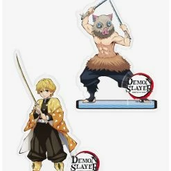 Best Sale ✨ Boxlunch Demon Slayer: Kimetsu No Yaiba Acrylic Figures Set ⌛