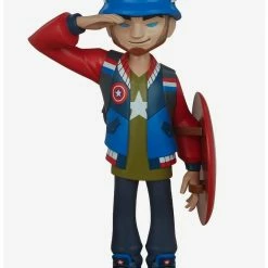 New ???? Boxlunch Marvel Captain America Designer Collectible Figure By Kano ????
