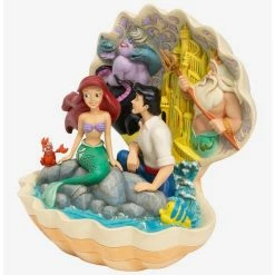 Alternative view of Promo ???? Boxlunch Disney The Little Mermaid Shell Scene Figure ❤️