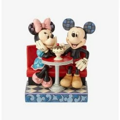 Outlet ???? Boxlunch Disney Mickey & Minnie Soda Shop Figure ✨