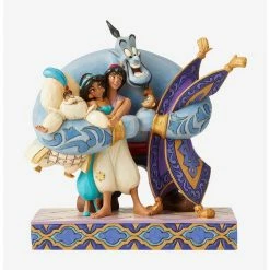 Promo ???? Boxlunch Disney Aladdin Group Hug Figure ✨