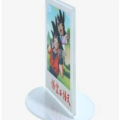 Alternative view of New ✨ Boxlunch Dragon Ball Super Goku & Goten Polaroid Photo Acrylic Figure ????