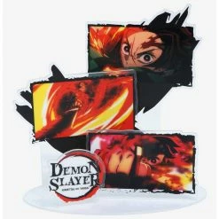 Brand new ???? Boxlunch Demon Slayer: Kimetsu No Yaiba Dance Of The Fire God Screen Stills Acrylic Display ????