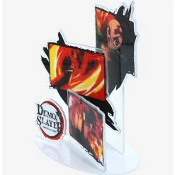 Alternative view of Brand new ???? Boxlunch Demon Slayer: Kimetsu No Yaiba Dance Of The Fire God Screen Stills Acrylic Display ????