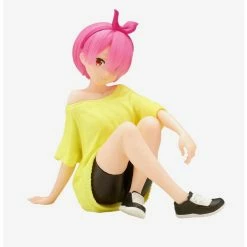 Cheap ???? Boxlunch Banpresto Re:Zero Starting Life In Another World Relax Time Ram (Training Ver.) Figure ????