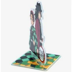 Alternative view of Hot Sale ✔️ Boxlunch Demon Slayer: Kimetsu No Yaiba Nezuko & Tanjiro Acrylic Figure ????