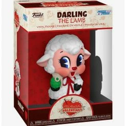 Alternative view of Budget ???? Boxlunch Funko Paka Paka Villainous Valentines Darling The Lamb Vinyl Figure ✔️