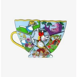 Alternative view of Deals ???? Boxlunch Loungefly Alice In Wonderland Teacup Puzzle Blind Box Enamel Pin ✔️