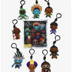 Brand new 😉 Boxlunch Marvel Black Panther: Wakanda Forever Blind Bag Figural Bag Clip 🌟