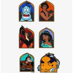 Discount ???? Boxlunch Loungefly Disney Aladdin Characters Blind Box Enamel Pin ????