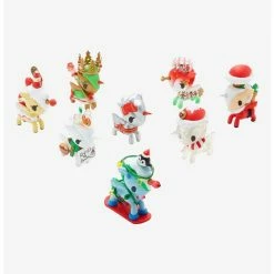 Hot Sale ❤️ Boxlunch Tokidoki Holiday Unicorno Series 4 Blind Box Vinyl Figure 💯