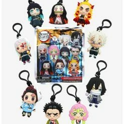 Brand new 🔥 Boxlunch Demon Slayer: Kimetsu No Yaiba Characters Blind Bag Series 2 Figural Bag Clips 🌟