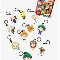 Promo 😉 Boxlunch Cowboy Bebop Characters Blind Bag Figural Bag Clips 🎉