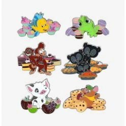 BoxLunch shop 23 Wholesale ❤️ Loungefly Disney Princess Sidekicks & Desserts Blind Box Enamel Pin - BoxLunch Exclusive ✨