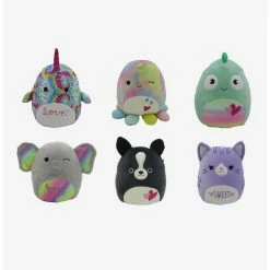 Budget ❤️ Boxlunch Squishmallows Valentine Squad Animals 8 Inch Blind Bag Plush 😍