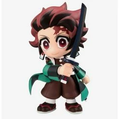 Hot Sale ⌛ Boxlunch FuRyu Demon Slayer: Kimetsu No Yaiba Toonize Tanjiro Kamado Figure ????