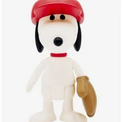 Outlet ???? Boxlunch Super7 ReAction Peanuts ⚾ Baseball Snoopy Figure ❤️