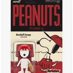 Alternative view of Outlet ???? Boxlunch Super7 ReAction Peanuts ⚾ Baseball Snoopy Figure ❤️