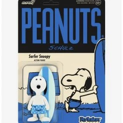 Alternative view of Discount ???? Boxlunch Super7 ReAction Peanuts Surfer Snoopy Figure ????