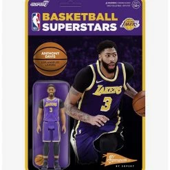 Alternative view of Promo ???? Boxlunch Super7 ReAction NBA Supersports Anthony Davis (Los Angeles Lakers) Figure ????