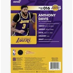 Promo ???? Boxlunch Super7 ReAction NBA Supersports Anthony Davis (Los Angeles Lakers) Figure ???? -BoxLunch shop unnamed file 259