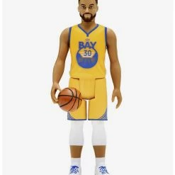 Promo ???? Boxlunch Super7 ReAction NBA Supersports Steph Curry (Golden State Warriors) Figure ????