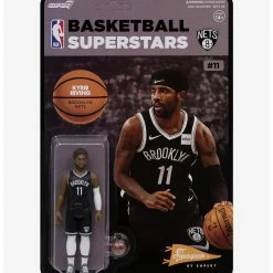 Alternative view of Cheap ???? Boxlunch Super7 ReAction NBA Supersports Kyrie Irving (Brooklyn Nets) Figure ????