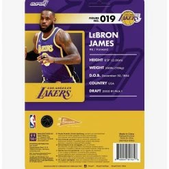 Cheap ???? Boxlunch Super7 ReAction NBA Supersports LeBron James (Los Angeles Lakers) Figure ???? -BoxLunch shop unnamed file 273