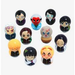 Alternative view of Cheap ???? Boxlunch Bandai Demon Slayer: Kimetsu No Yaiba Shokugon 14 Assorted Tippies ????