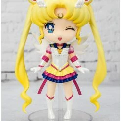 Promo ✔️ Boxlunch Bandai Spirits Pretty Guardian Sailor Moon Figuarts Mini Sailor Moon (Cosmos Ver.) Figure ❤️