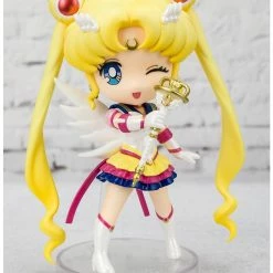 Alternative view of Promo ✔️ Boxlunch Bandai Spirits Pretty Guardian Sailor Moon Figuarts Mini Sailor Moon (Cosmos Ver.) Figure ❤️