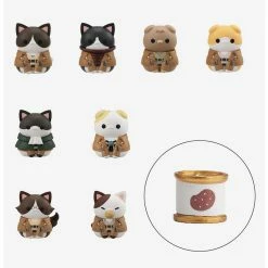 Brand new ???? Boxlunch Attack On Tinyan Mega Cat Project Danyan! Gathering Scout Regiment Figure Set ????