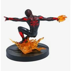 Best deal ???? Boxlunch Marvel Spider-Man Miles Morales Gamerverse Gallery Diorama Spider-Man Figure ⭐ -BoxLunch shop unnamed file 402