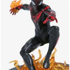 Best deal ???? Boxlunch Marvel Spider-Man Miles Morales Gamerverse Gallery Diorama Spider-Man Figure ⭐ -BoxLunch shop unnamed file 403