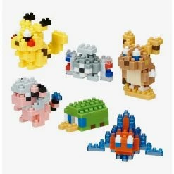 Cheapest ⭐ Boxlunch Pokémon Electric Types Nanoblock Set ⭐
