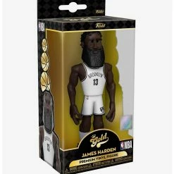 Alternative view of Cheapest ⭐ Boxlunch Funko Gold James Harden Vinyl Figure ✔️