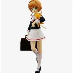 Wholesale ⭐ Boxlunch Cardcaptor Sakura: Clear Card Special Figure Sakura Kinomoto (Tomoeda Junior High Uniform Ver.) Figure ❤️