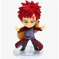 New ???? Boxlunch Bandai Spirits Naruto Shippuden Chibi Masters Gaara Figure ????