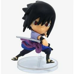 Best Sale ???? Boxlunch Bandai Spirits Naruto Shippuden Chibi Masters Sasuke Uchiha Figure ????