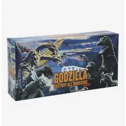 Buy ???? Boxlunch Godzilla Destroy All Monsters 5 Points XL Round 1 Figure Set ❤️ -BoxLunch shop unnamed file 499