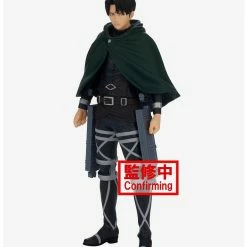 New ???? Boxlunch Banpresto Attack On Titan The Final Season Levi Figure ????