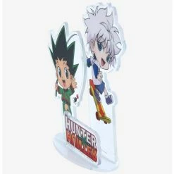 Alternative view of Cheap ???? Boxlunch Hunter X Hunter Chibi Gon & Killua Acrylic Figure ????